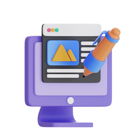 Custom Web Design Icon