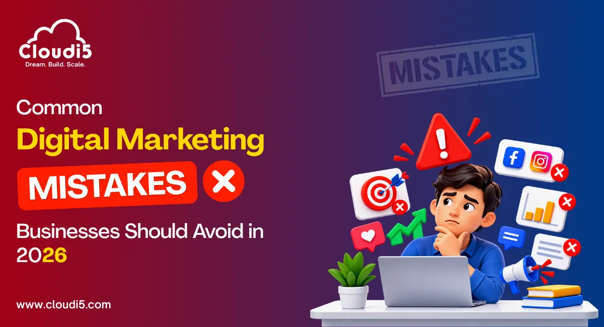 Common Digital Marketing Mistakes Businesses Should Avoid in 2026