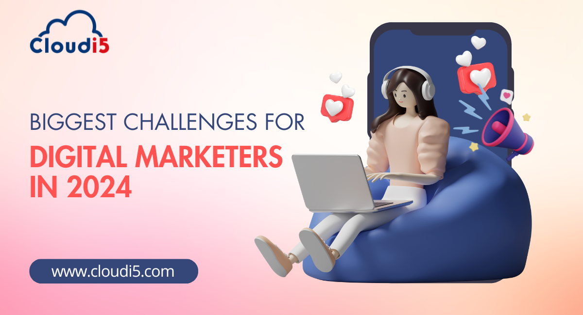 What are the biggest challenges Digital Marketers will face in 2024?