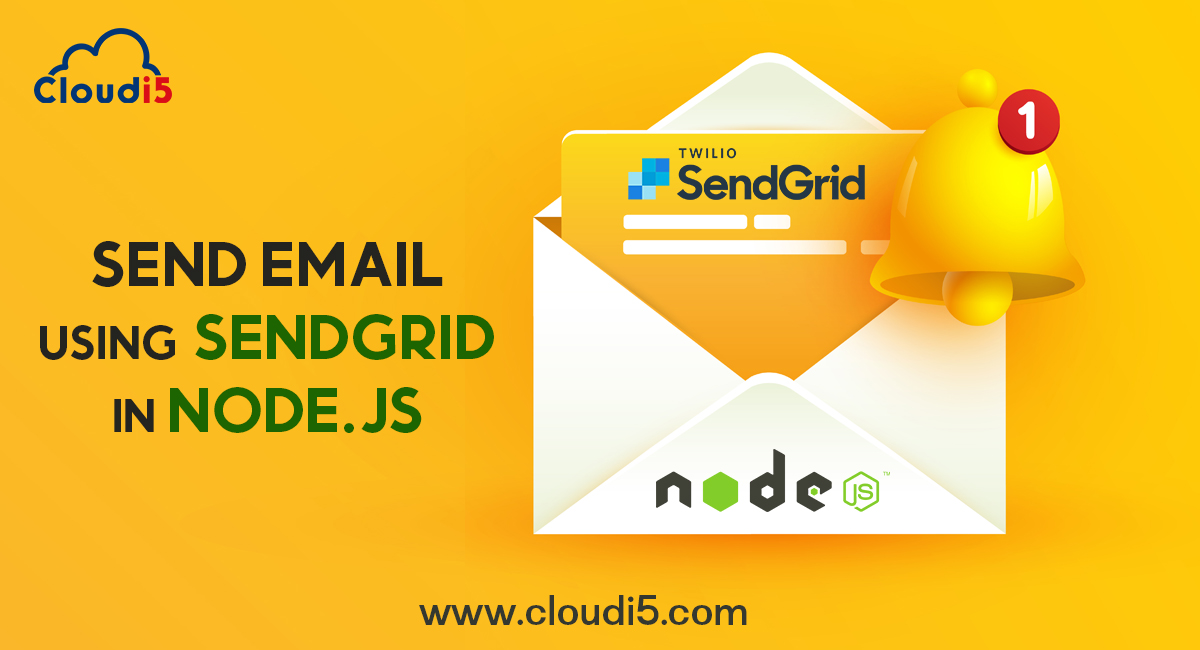How to set up and send emails using SendGrid in NodeJs App?